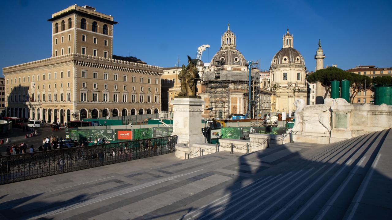 Venedik Meydanı`nda metro inşaatı 10 yıl sürecek