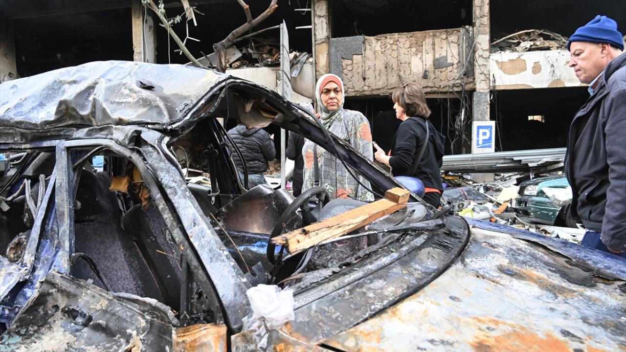 Beyrut`un merkezinde 2 ayrı nokta İsrail ordusu tarafından hedef alınmıştı