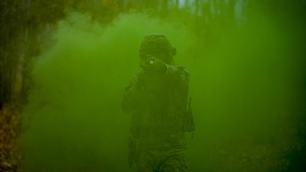 Muharebe alanında sıhhi müdahale eğitimleri veriliyor