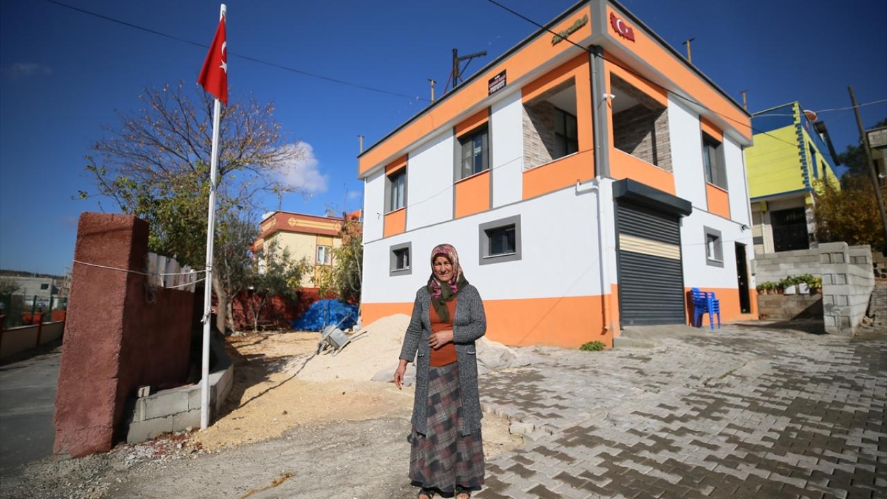 1300 depremzede aile yerinde dönüşümle yeni yaşamlarına başladı