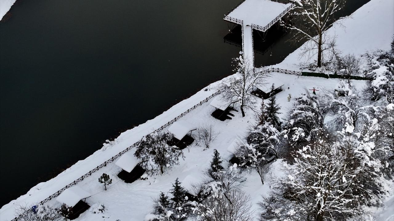 "Kış göle ayrı bir güzellik katıyor"