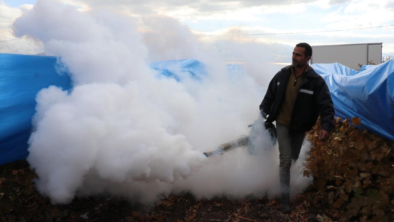 "Kar yağışına rağmen hasadımız devam ediyor"