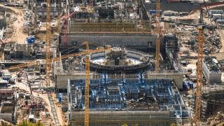 Akkuyu NGS'nin 4'üncü güç ünitesinde reaktör şaftının ana bileşenleri monte edildi