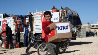 Türkiye'den Tel Rıfat halkına destek