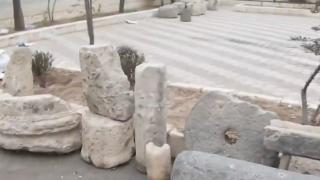 Terör örgütü PKK/YPG tarihi eserleri de yağmaladı