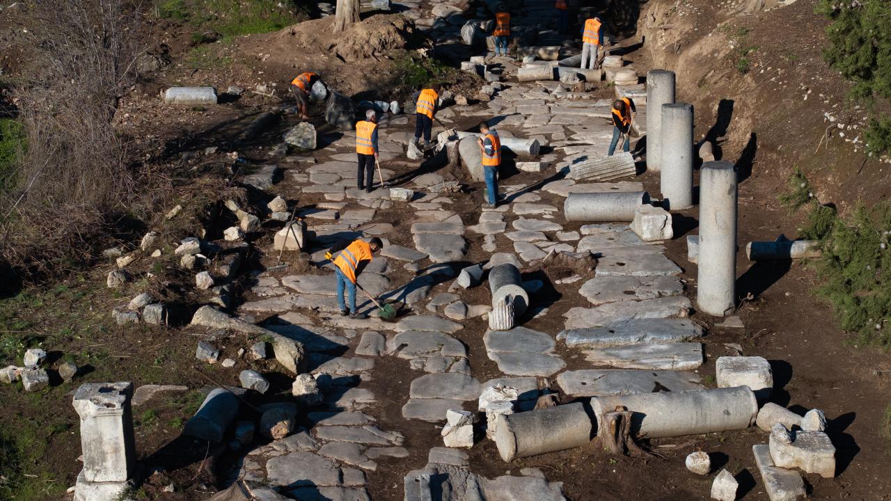 Roma hamamı teknesi bulundu