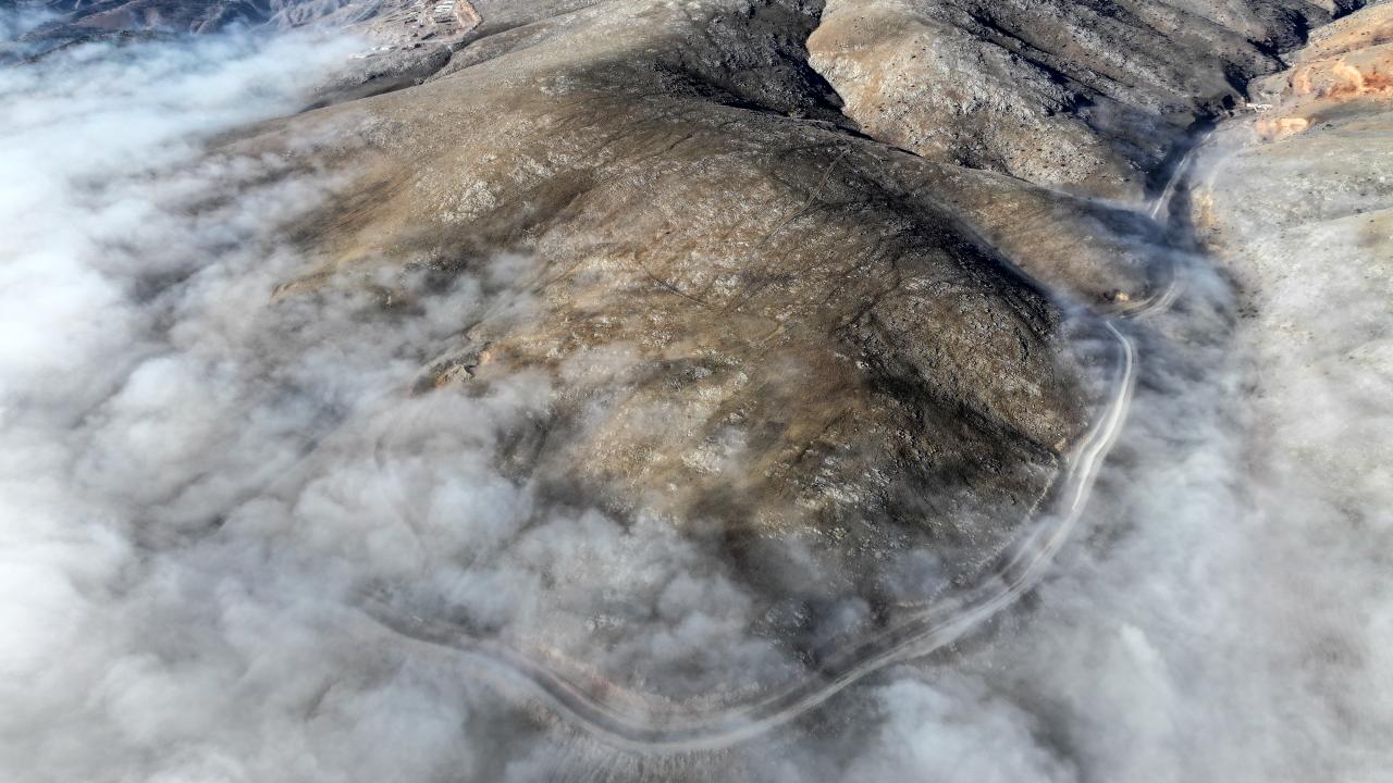 Konya`da yoğun sis etkili oldu