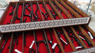 50 metrekare atölyedeki tespih üretimi 500 metrekarelik imalathaneye taşındı