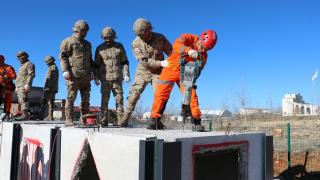 Yozgat'ta komandolara yönelik arama kurtarma eğitimi düzenlendi