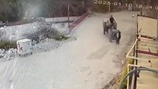 Hatay'da patpatın çarptığı çocuk yaralandı: O anlar kamerada