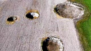 Su kaynaklarının uyarı verdiği Eskişehir'de obruklar oluşuyor