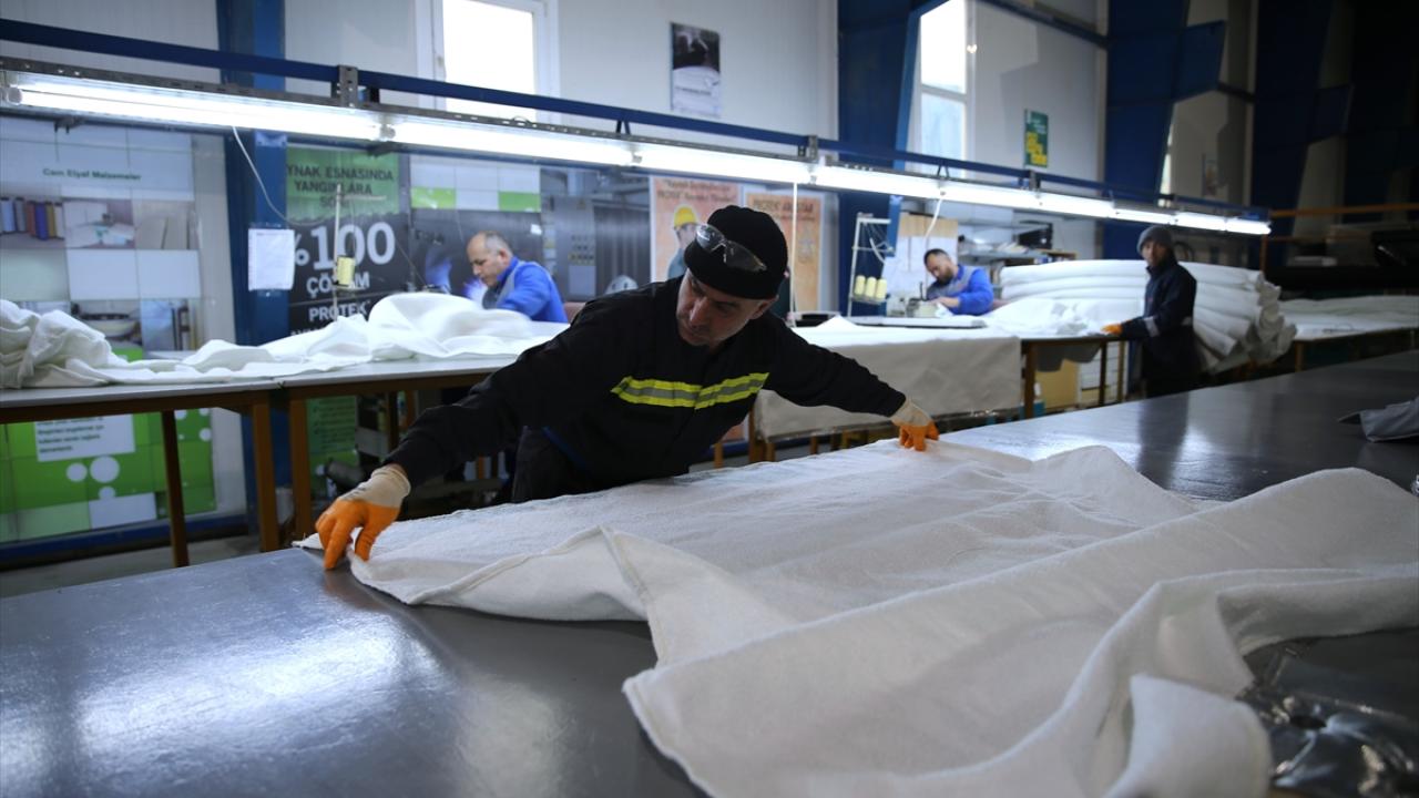 Kaynak örtüsü yangınları önlüyor