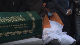 Bir babanın eşi ve çocuklarına en acı vedası