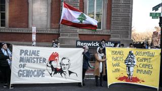 Washington'da soykırımcı Netanyahu’nun ziyareti protesto edildi