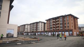 Kahramanmaraş'ta Ebrar Sitesi'nin bulunduğu bölgeye yapılan 32 bloklu sitenin inşası tamamlandı