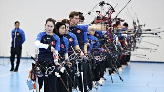 Okçuluk Salon Milli Takım Kampı Samsun'da başladı