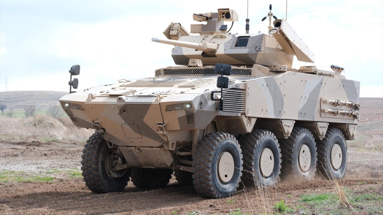 Türk zırhlısı PARS ALPHA ilk kez envantere girecek