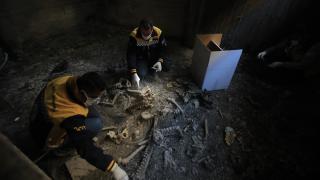 Suriye’nin başkenti Şam’da toplu mezar bulundu