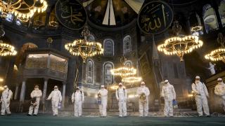 Ayasofya, Ramazan'a hazırlanıyor