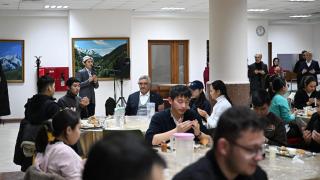 Kırgızistan-Türkiye Manas Üniversitesi'nde ilk iftar heyecanı