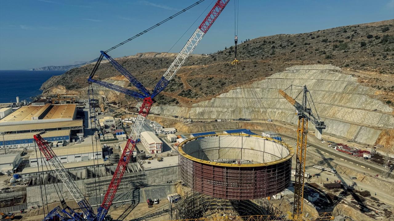 Akkuyu NGS'de kritik bir aşama daha tamamlandı
