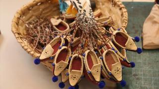 Tescilli Tokat aynalı çarığı Olgunlaşma Enstitüsü atölyesinde yaşatılıyor