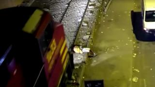 Trenin altından sağ çıktı