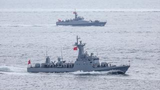 Şehitler Abidesi'nde Çanakkale Deniz Zaferi'nin 110. yıl dönümü dolayısıyla tören düzenlendi