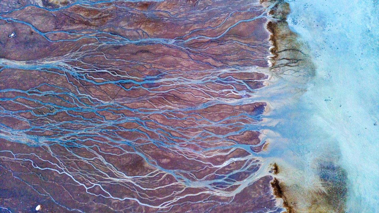 Konya`daki ​Altınapa Barajı, kuraklık tehdidi altında bulunuyor