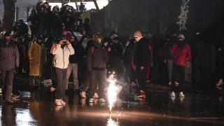 Ankara'daki izinsiz gösterilerde 5 polis yaralandı