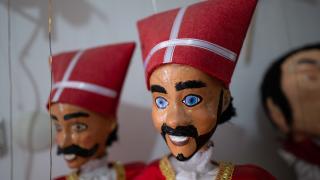 Kuklalar, 25 yıldır sanatçı Bahadır Bıyıklı'nın ellerinde hayat buluyor