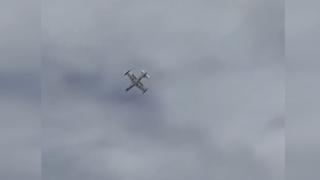 Güney Afrika'da hava gösterisinde uçak düştü: Pilot hayatını kaybetti