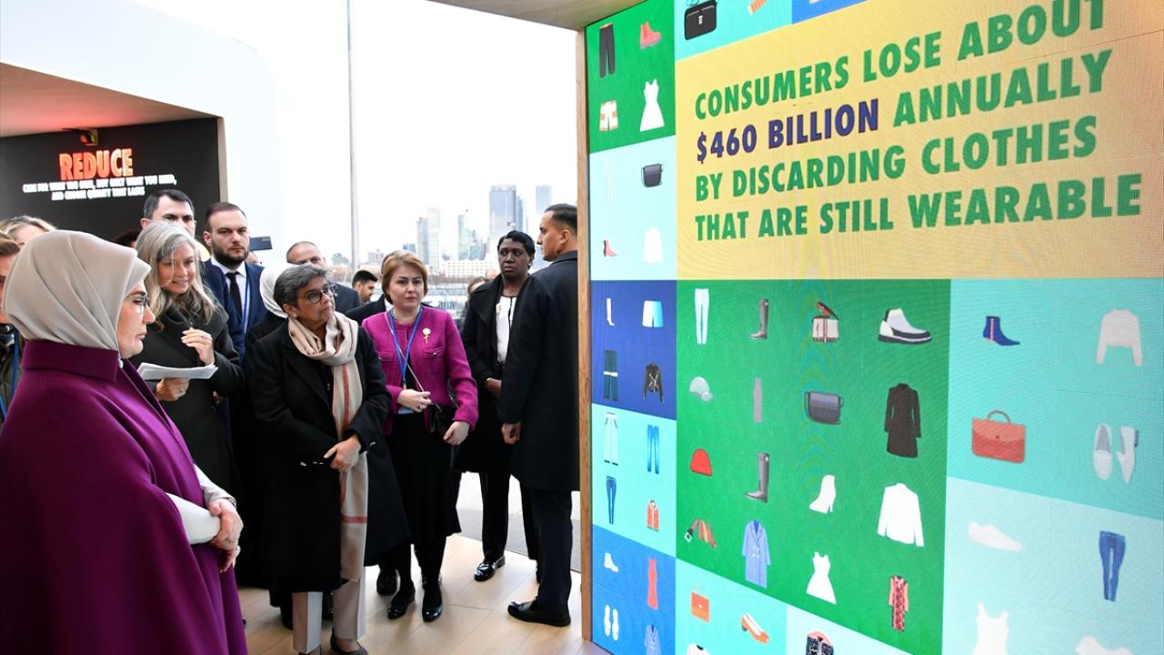 Sergide farklı mesajlar içeren 9 alan bulunuyor