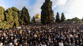 Mescid-i Aksa'da bayram namazı