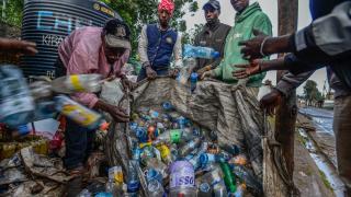 Nairobi’de Sıfır Atık Günü öncesi plastik atık toplama mesaisi