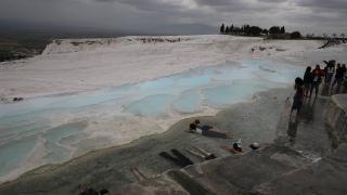 Pamukkale bayram tatilinin başından beri 19 bini aşkın turist ağırladı