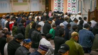 Lviv'de Müslümanlar Ramazan Bayramı namazını kıldı