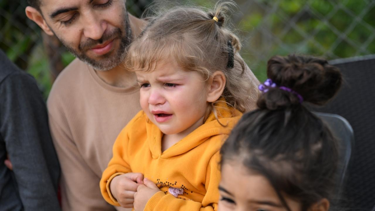 "İlk takıldığında güldü, sonra ağlamaya başladı"