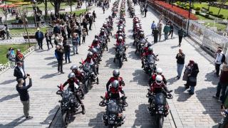 Türk Polis Teşkilatı'nın 180. yılında 170 araçlık kortej