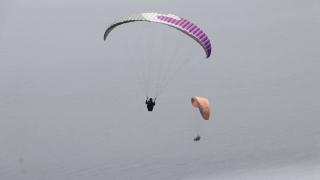 Uçmakdere bayramda yamaç paraşütü tutkunlarını ağırlıyor