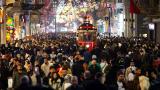 İstiklal Caddesi'ni ziyaret edenlerin sayısı 2024'te 90 milyonu aştı