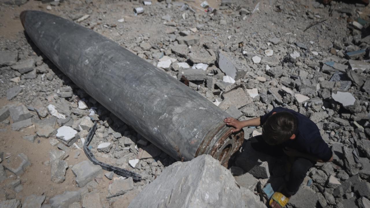 Gazze`de 30 binden fazla patlamamış mühimmat olduğu tahmin ediliyor