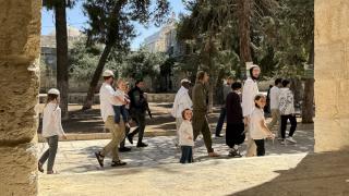 İşgalci Yahudiler, Mescid-i Aksa'ya baskın düzenlemeye devam ediyor