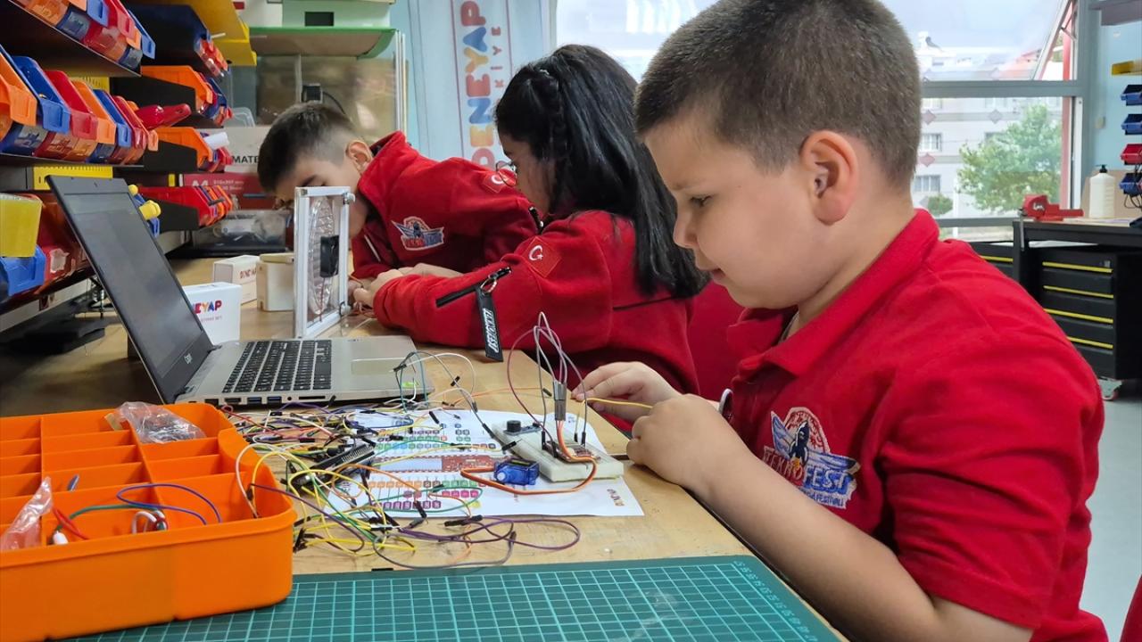 7 yaşında final heyecanı