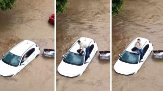 Adana'da sağanak ve dolu etkili oldu