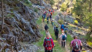 Toros Yolu Yürüyüş Rotası kartpostallık görüntüler sunuyor