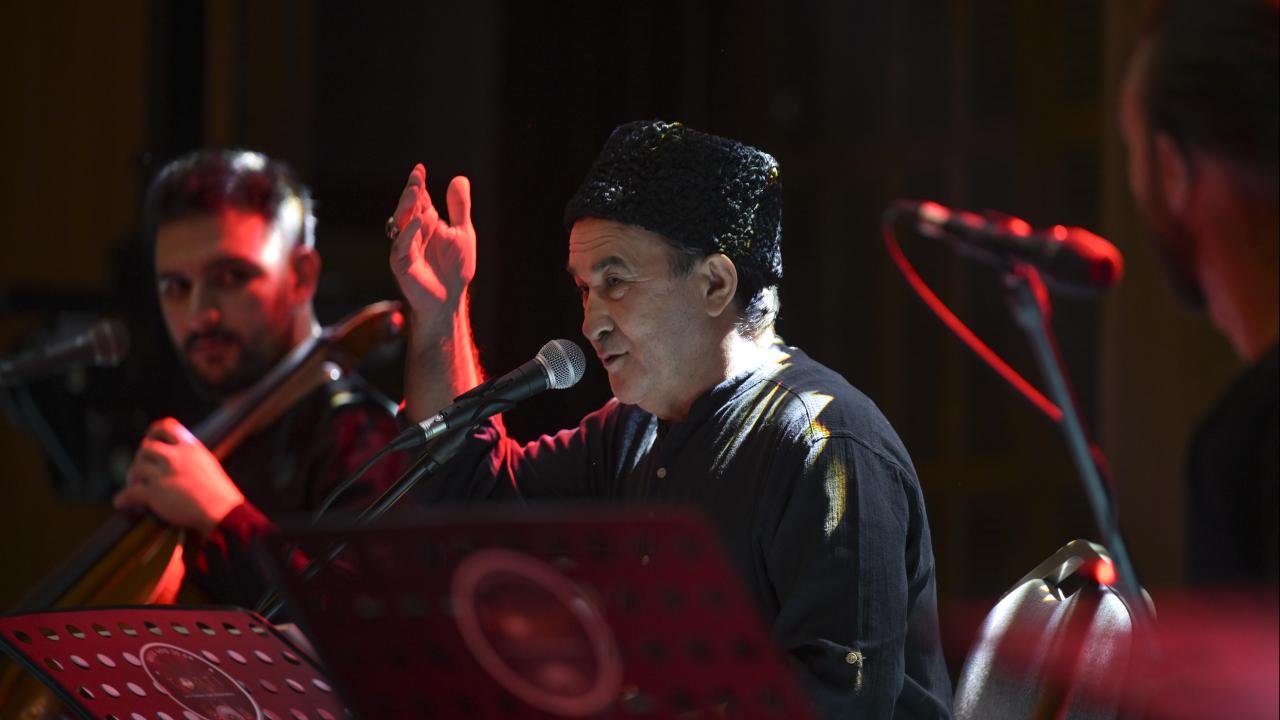 Dombra sanatçısı Arslanbek Sultanbekov Ankara'da konser verdi