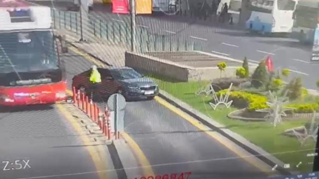 Otobüsü polisin üzerine süren CHP'nin şoförüne hapis cezası