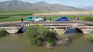 Göç yolculuğuna başlayan inci kefalleri 7/24 kontrol altında
