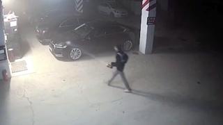 Kartalkaya'daki otel yangınının otopark görüntüleri ortaya çıktı